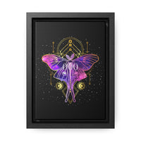 Thumbnail for Yoga Spiritual Meditation Canvas Print With Vertical Frame - Source Energy 000 Angel Number Printify
