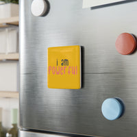 Thumbnail for IAC  Home & Livings-Magnet & Stickers / Porcelain Magnet, Square / I am POWERFUL Printify