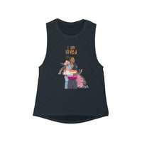 Thumbnail for Affirmation Feminist Pro Choice Tank Top Unisex  Size – I Am Loved (Trans and Lesbian) Printify