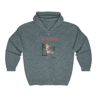 Thumbnail for VCC Unisex Heavy Blend™ Full Zip Hooded Sweatshirt / the hot chick Printify