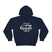 Thumbnail for Affirmation Feminist Pro Choice Unisex Hoodie –  I Am a Latina Queen Printify