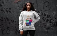 Thumbnail for Affirmation Feminist Pro Choice Sweatshirt Unisex Size – I Am Loved (Gay-Bisexual) Printify