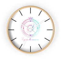 Thumbnail for Yoga Spiritual Meditation Wall clock -Change 555 Angel Number Printify