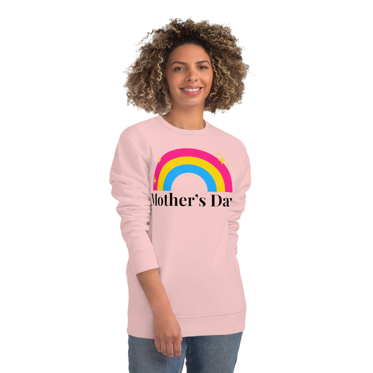 Pansexual Pride Flag Sweatshirt Unisex Size - Mother's Day Printify