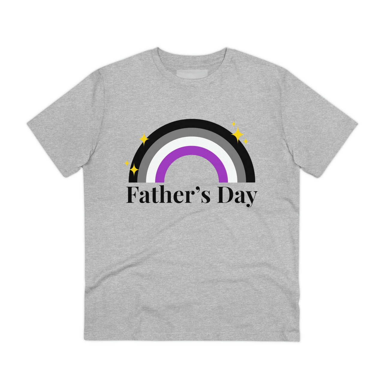 Asexual Pride Flag T-shirt Unisex Size - Father's Day Printify