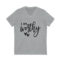 Thumbnail for Affirmation Feminist Pro Choice T-Shirt Unisex Size - I am Worthy Printify