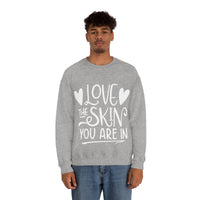 Thumbnail for Affirmation Feminist Pro Choice Sweatshirt Unisex  Size –Love the Skin you are In Printify