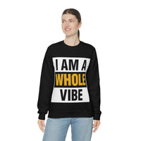 Thumbnail for Affirmation Feminist Pro Choice Sweatshirt Unisex  Size –I am a Whole Vibe Printify