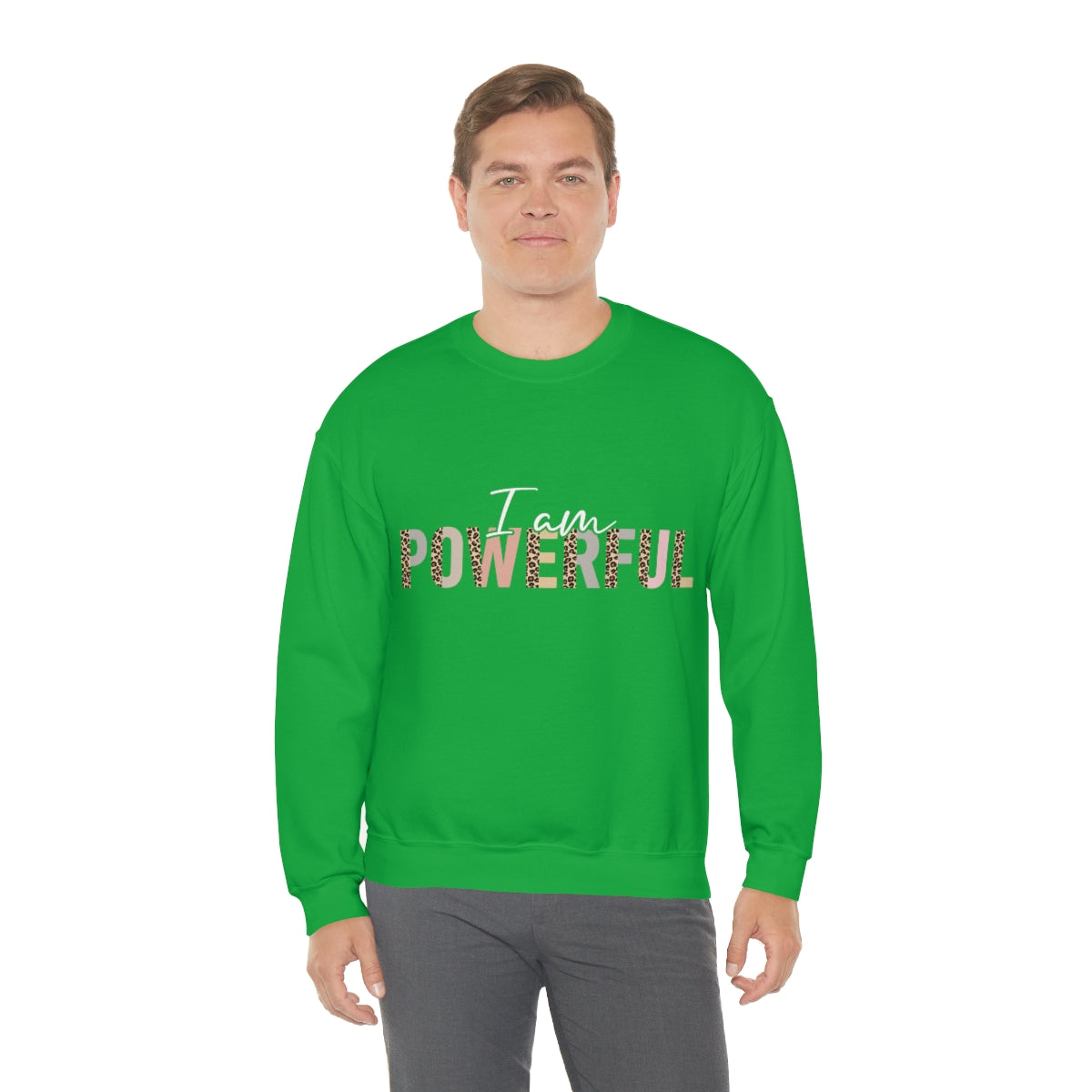 Affirmation Feminist Pro Choice Sweatshirt Unisex  Size – I Am Powerful Printify