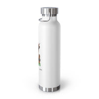 Thumbnail for Affirmation Feminist pro choice Copper Vacuum insulated bottle 22oz -  These are My Roots Printify