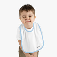 Thumbnail for IAC KIDS Clothing Baby Contrast Trim Jersey Bib Printify