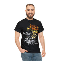 Thumbnail for SHAVA CO Bear Flag 2023 Pride, Key West Unisex Heavy Cotton Tee - My Rainbow Is In My DNA Printify