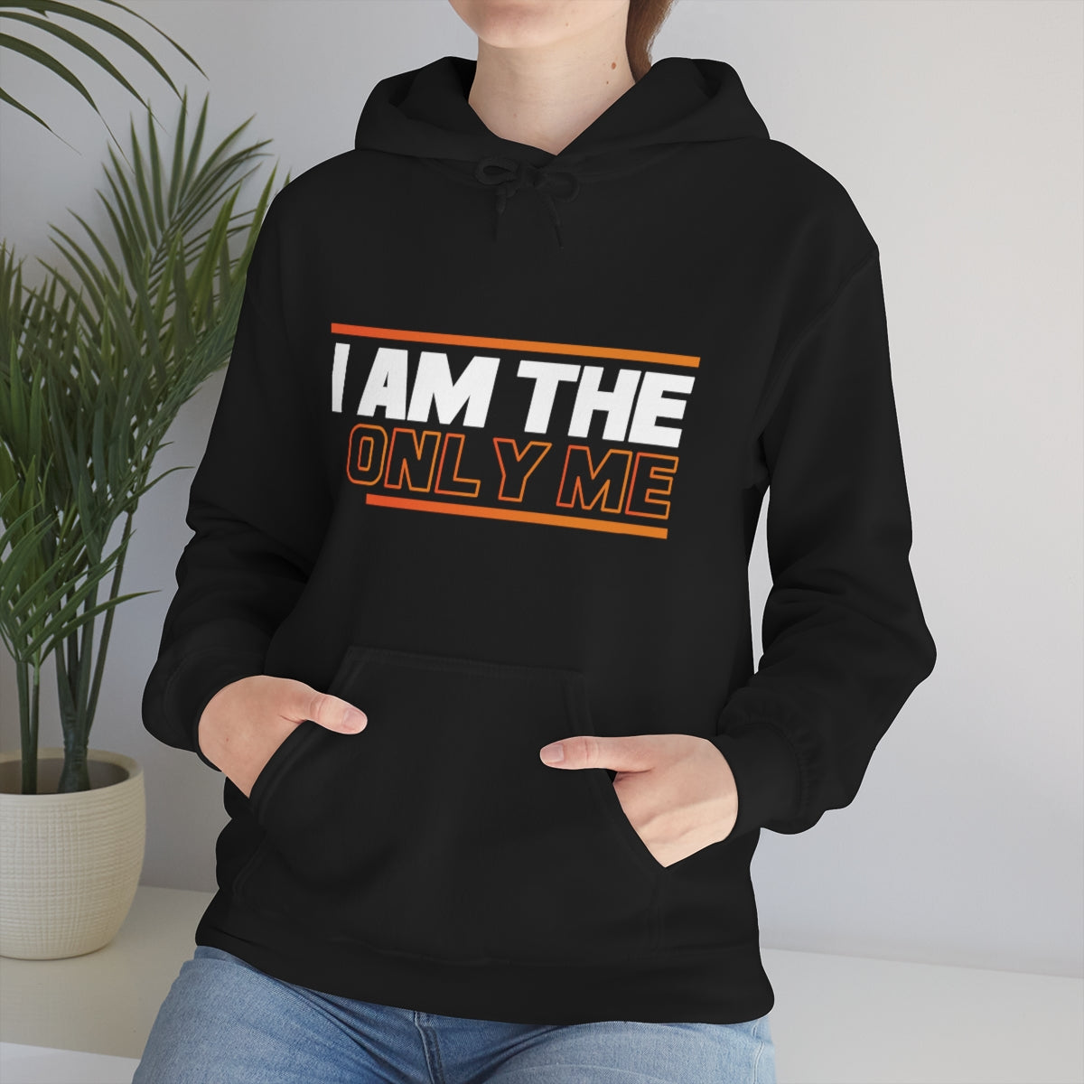 Affirmation Feminist Pro Choice Unisex Hoodie - I Am the Only Me Printify