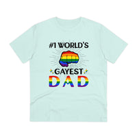 Thumbnail for Rainbow Pride Flag T-shirt Unisex Size - #1 Word's Sexiest Dad Printify