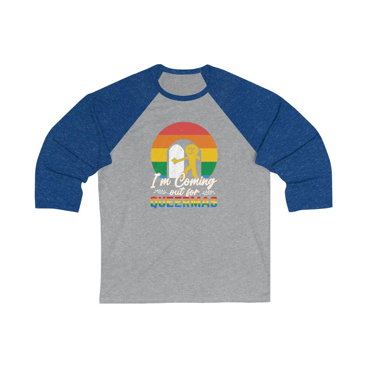 Unisex Christmas LGBTQ Long Sleeves Tee - I’M Coming Out For Queermas Printify