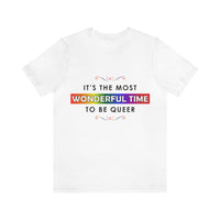 Thumbnail for Classic Unisex Christmas LGBTQ T-Shirt - It’s The Most Wonderful Time To Be Queer! Printify