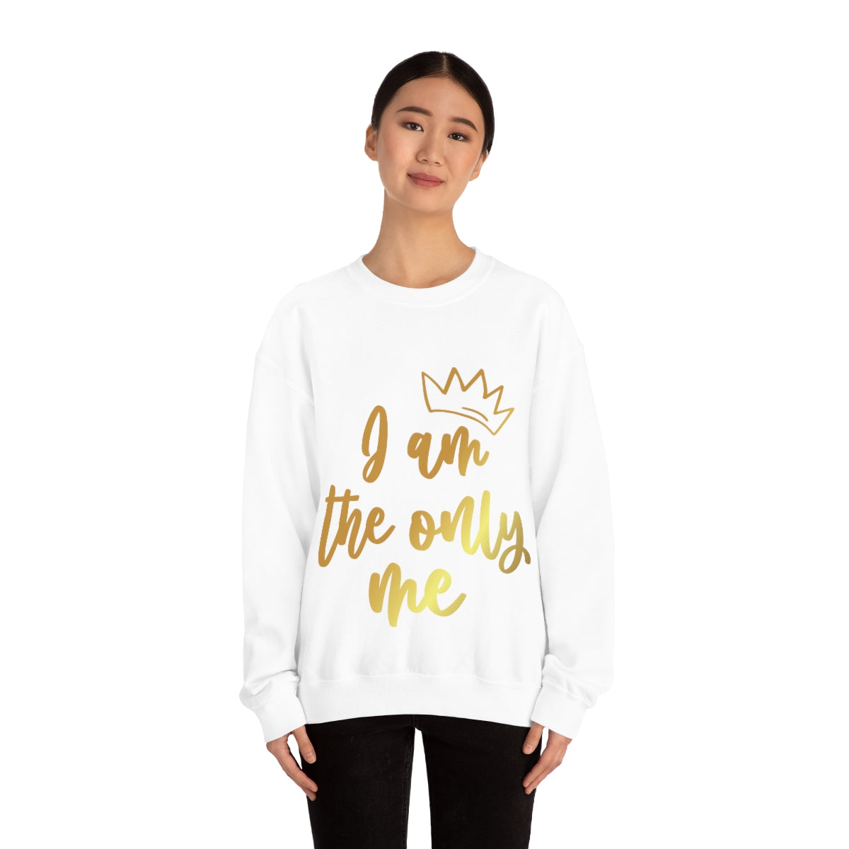 Affirmation Feminist Pro Choice Sweatshirt Unisex  Size – I am the Only Me Printify