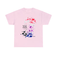 Thumbnail for SHAVA CO Genderfluid Flag 2023 Pride, NYC Unisex Heavy Cotton Tee - My Rainbow Is In My DNA Printify