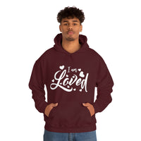 Thumbnail for Affirmation Feminist Pro Choice Unisex Hoodie - I am Loved Printify