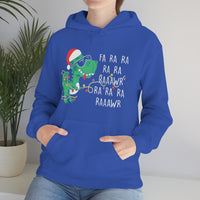 Thumbnail for Merry Christmas Hoodie Unisex Custom Hoodie , Hooded Sweatshirt , Dinasour Christmas Printify