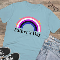 Thumbnail for Genderfluid Pride Flag T-shirt Unisex Size - Father's Day Printify