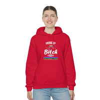 Thumbnail for Unisex Christmas LGBTQ Heavy Blend Hoodie - Drink Up Bitch It’s Queermas Printify