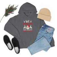 Thumbnail for Merry Christmas Hoodie Unisex Custom Hoodie , Hooded Sweatshirt , WE WISH YOU HAPPY HOLIDAYS & MERRY CHRISTMAS Printify