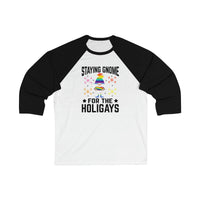 Thumbnail for Unisex Christmas LGBTQ Long Sleeves Tee - Staying Gnome For The Holigays Printify