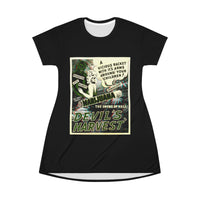 Thumbnail for VCC  Women's T-shirts  All Over Print T-Shirt Dress / Devils Harvest Printify