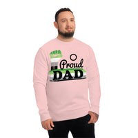 Thumbnail for Aromantic Pride Flag Sweatshirt Unisex Size - Proud Dad Printify