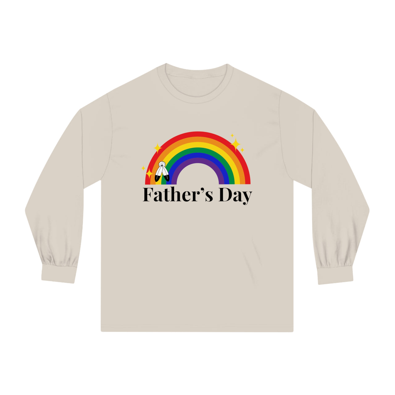 Two Spirit Pride Flag Unisex Classic Long Sleeve Shirt - Father's Day Printify
