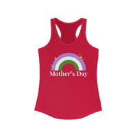 Thumbnail for Genderqueer Pride Flag Mother's Day Ideal Racerback Tank - Mother's Day SHAVA CO