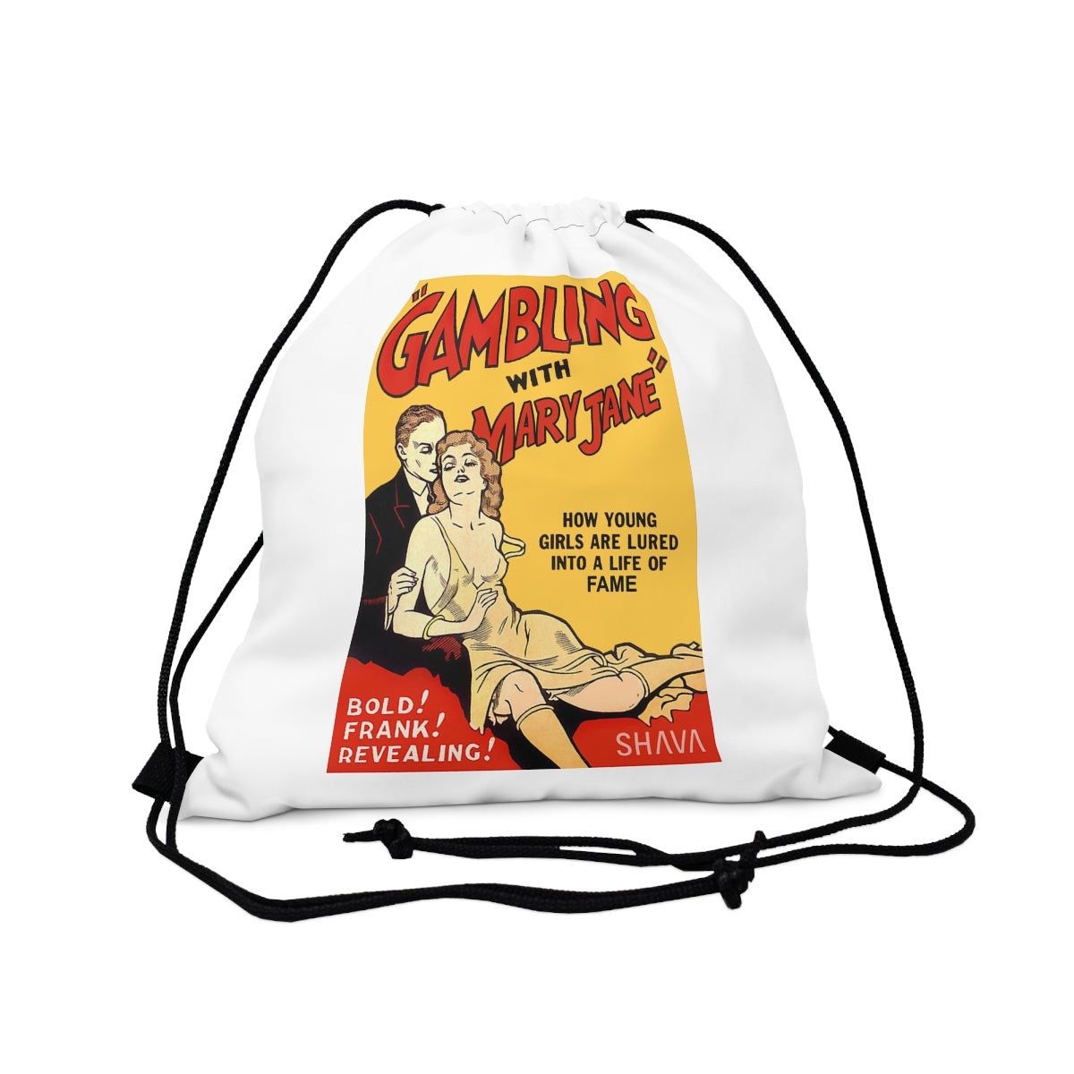 VCC  Accessories Bags /Outdoor Drawstring Bag/ Gambling With Mary Jane Printify