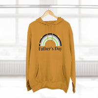 Thumbnail for Agender Pride Flag Unisex Premium Pullover Hoodie - Father's Day Printify