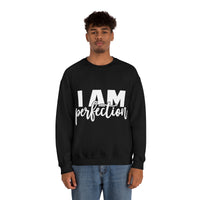 Thumbnail for Affirmation Feminist Pro Choice Sweatshirt Unisex  Size –I Am Perfection Printify