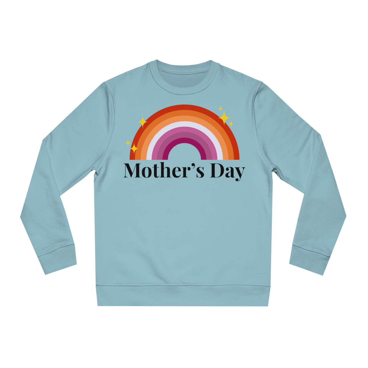 Lesbian Pride Flag Sweatshirt Unisex Size - Mother's Day Printify