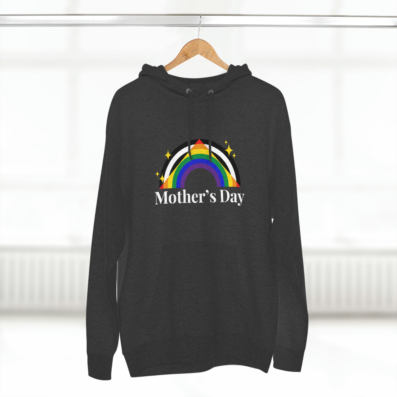 Straight Ally Flag Mother's Day Unisex Premium Pullover Hoodie - Mother's Day Printify