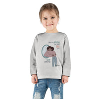 Thumbnail for IAC  KIDS Long Sleeves  Toddler Tee / You are unique (black) Printify