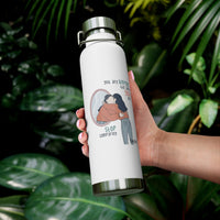 Thumbnail for Affirmation Feminist pro choice Copper Vacuum insulated bottle 22oz -  I am Me Only Me (White Girl) Printify