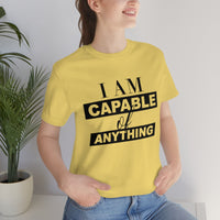Thumbnail for Affirmation Feminist Pro Choice T-Shirt Unisex Size - I am Capable of Anything Printify