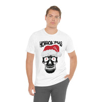 Thumbnail for Classic Unisex Christmas T-shirt - Horror Xmas Printify