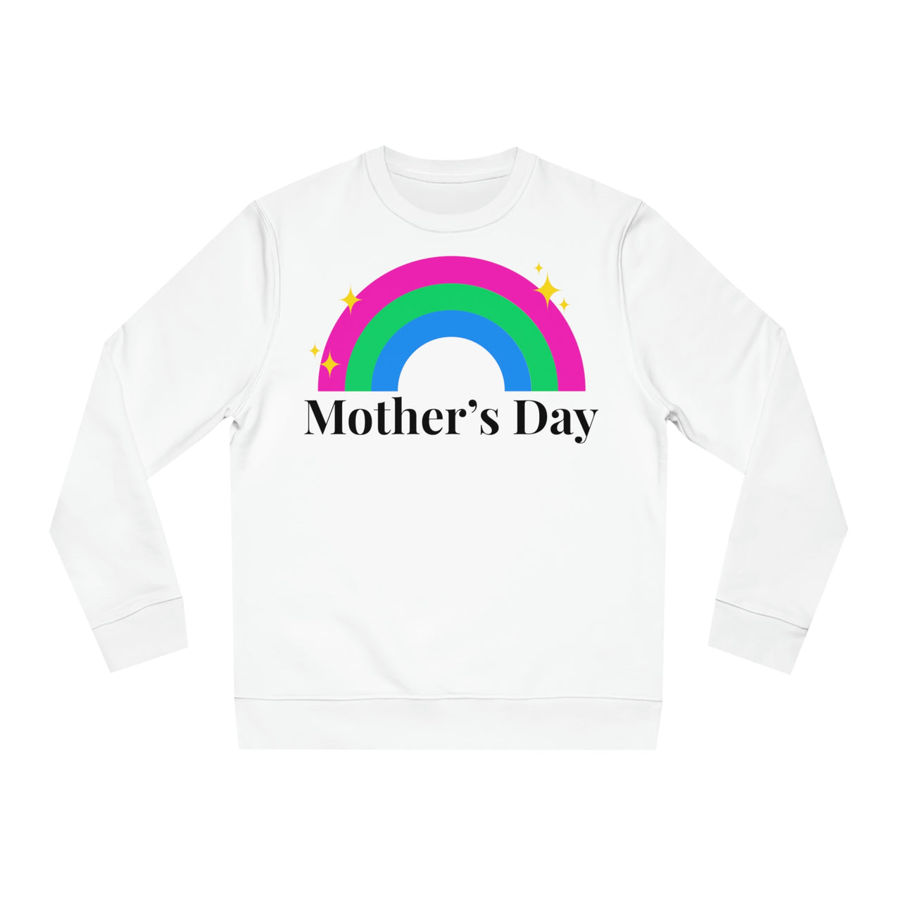 Polysexual Pride Flag Sweatshirt Unisex Size - Mother's Day Printify