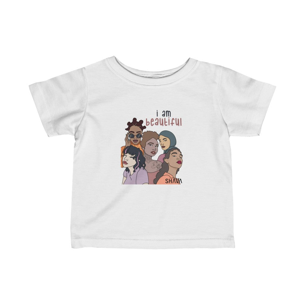 IAC  KIDS T-Shirts Infant Fine Jersey Tee / I am a latina queen Printify