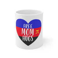 Thumbnail for Polyamory Flag Ceramic Mug  - Free Mom Hugs Printify