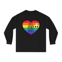 Thumbnail for Two Spirit Pride Flag Unisex Classic Long Sleeve Shirt - Free Dad Hugs Printify