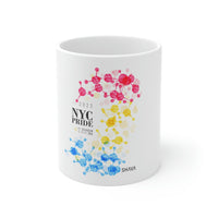 Thumbnail for Pansexual NYC Pride Ceramic Mug - Rainbow Is In My DNA SHAVA CO