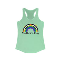 Thumbnail for Straight Ally Pride Flag Mother's Day Ideal Racerback Tank - Mother's Day SHAVA CO