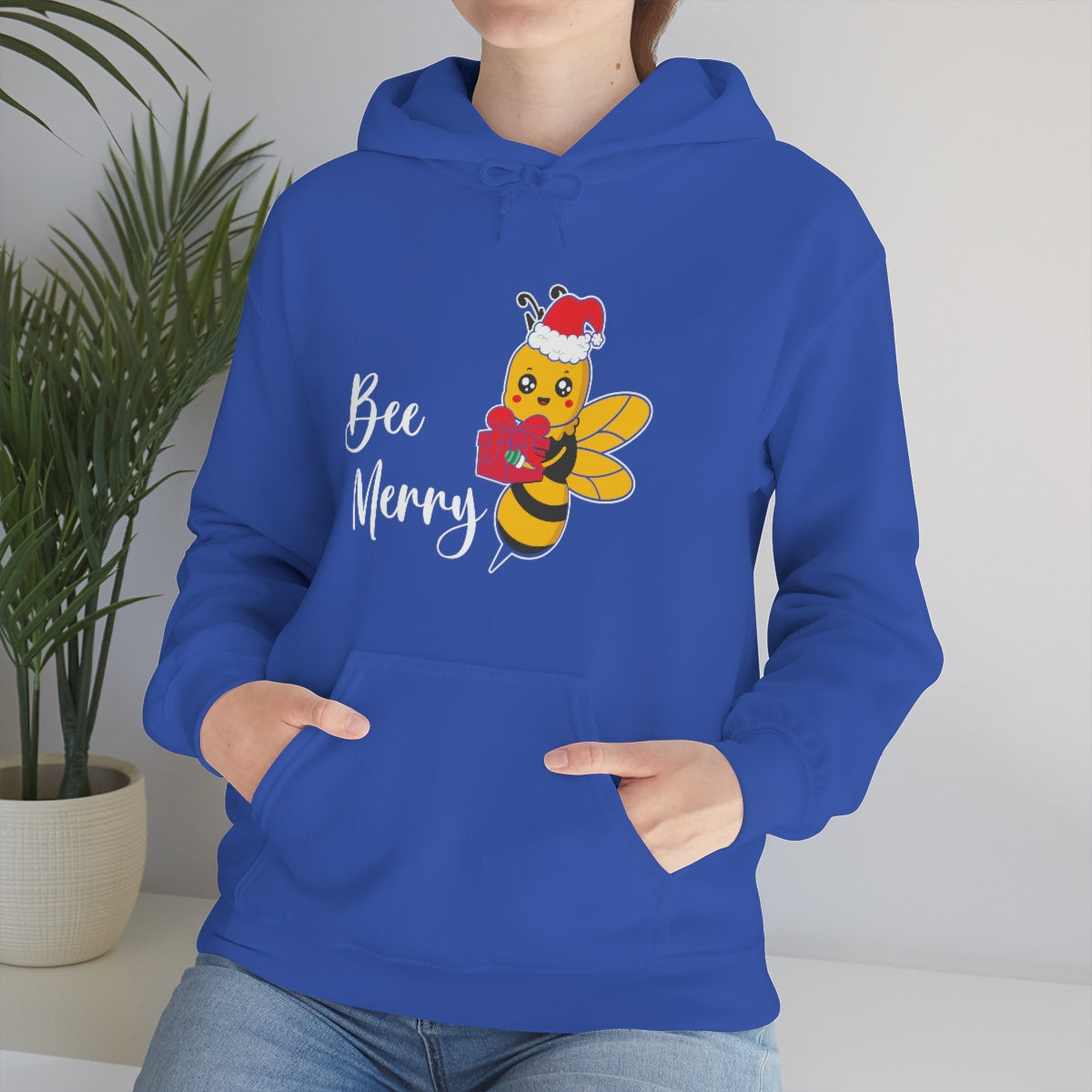 Merry Christmas Hoodie Unisex Custom Hoodie , Hooded Sweatshirt , Be Merry Printify