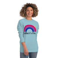 Thumbnail for Bisexual Pride Flag Sweatshirt Unisex Size - Father's Day Printify