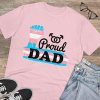 Thumbnail for Transgender Pride Flag T-shirt Unisex Size - Proud Dad Printify